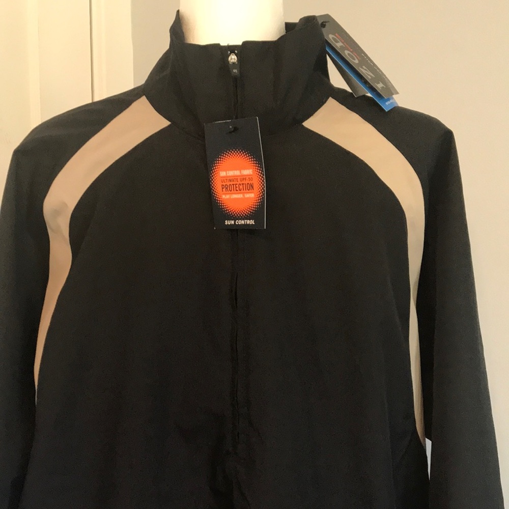 Izod windbreaker.